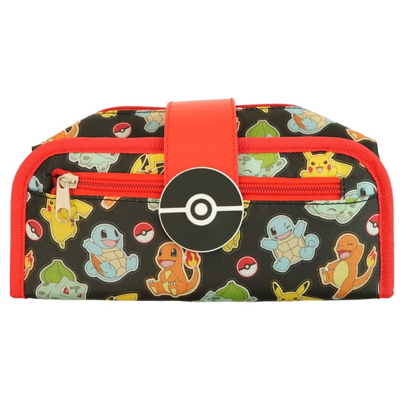 Pokmon Utility Pencil Pouch, Black and Red
