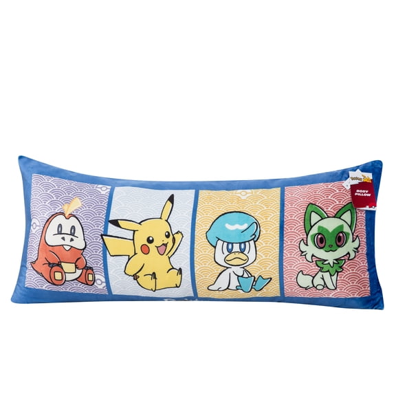 Pokemon Wagara Wow 20x48 Body Pillow