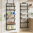 POKIPO Over the Door Pantry Organizer, 6Tier Large Wall Mounted