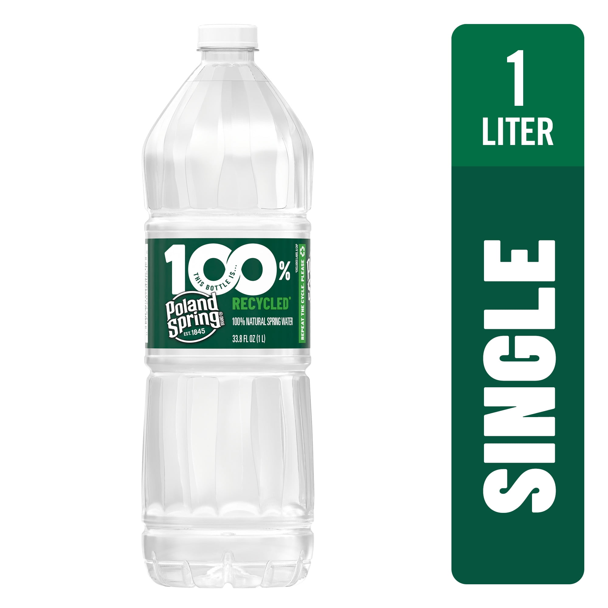 12 Ounce Bottled Spring Water  Poland Spring® Brand 100% Natural Spring  Water