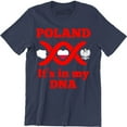 thumbnail image 1 of POLAND it's in my DNA Meska Koszulka Patriotyczna Polska Super Koszulki Polski T-Shirt, 1 of 4