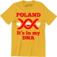 thumbnail image 1 of POLAND it's in my DNA Meska Koszulka Patriotyczna Polska Super Koszulki Polski T-Shirt, 1 of 4