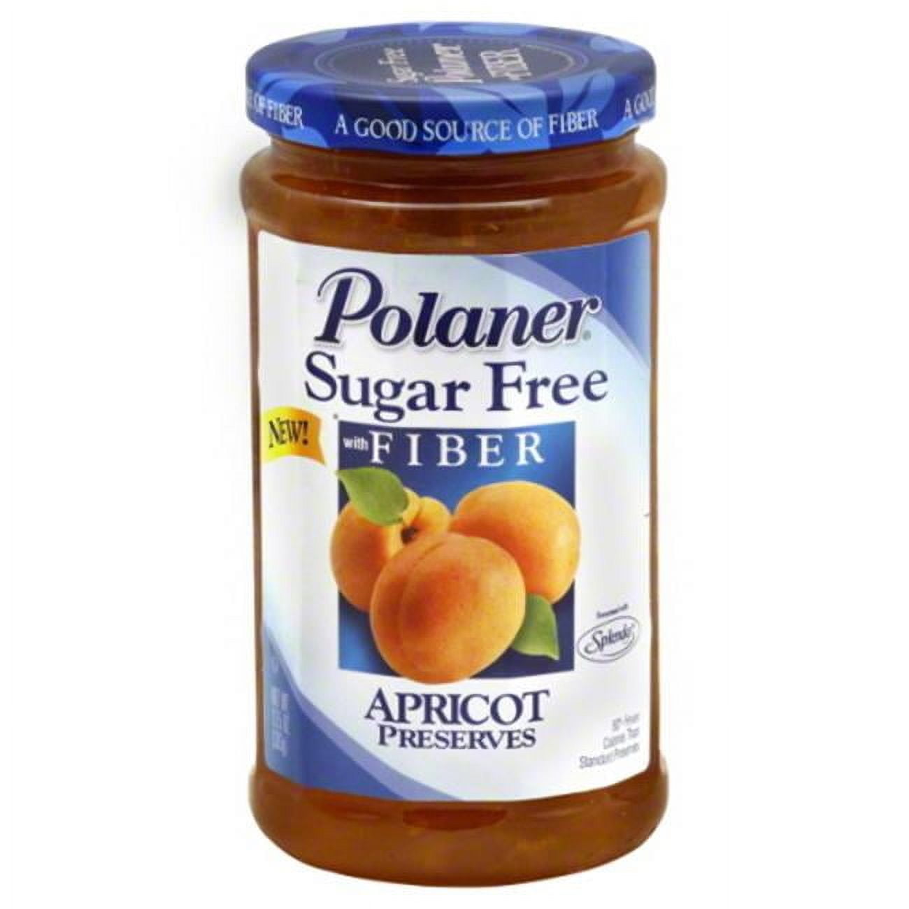 POLANER PRESERVE SF APRICOT 13.5 OZ - Pack of 12