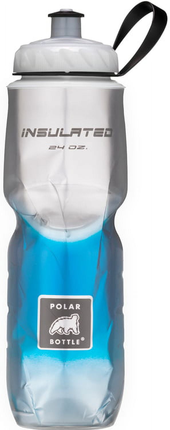 POLAR BOTTLE INSULATED WATER BOTTLE - 24OZ - BLUE FADE