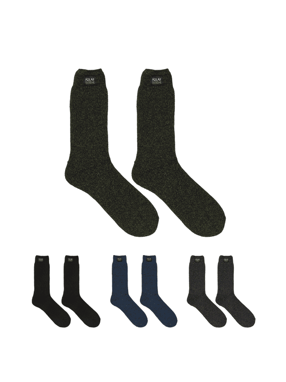 HEAT MENS 2 PK SOCK, Olive