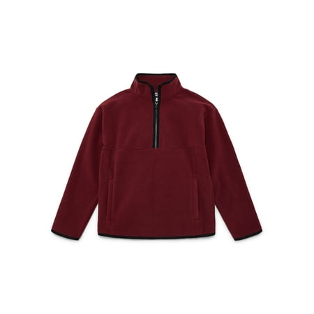 Weekend Academy Boys Quarter Zip Fleece Jacket, Sizes XS-XXL