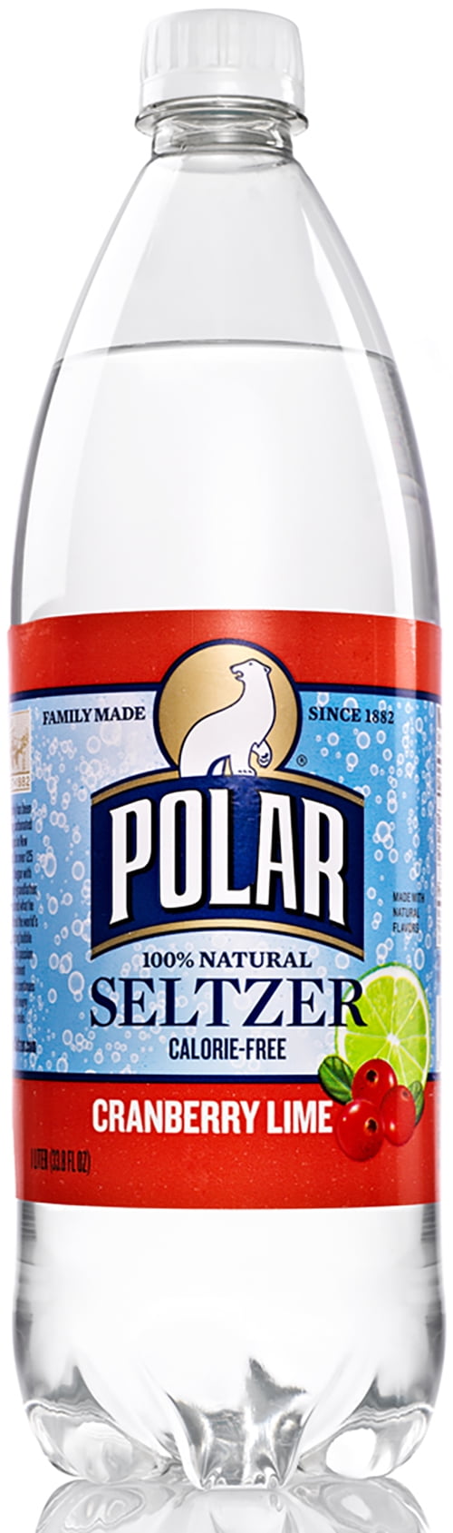 POLAR SLTZR CRBR LIM PET 1L LS12