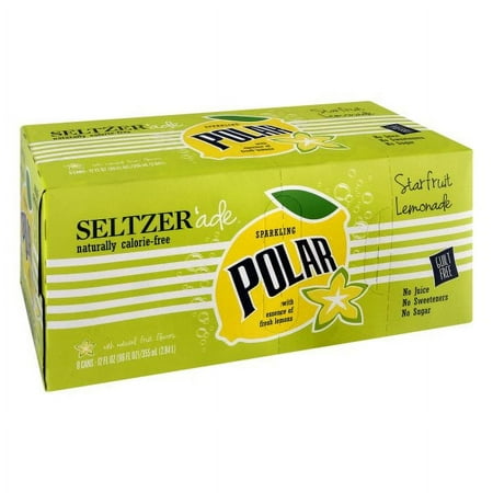 POLAR SLTZRADE STFT LMND CN 12OZ 8PKX3