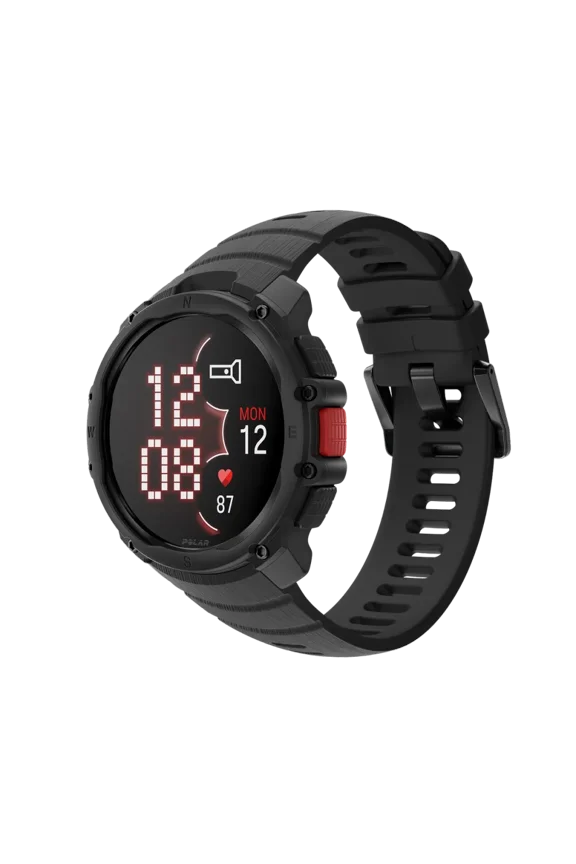 Street X Urban Shock-Resistant GPS Watch, AMOLED Touchscreen, Integrated LED Flashlight with Red Light Mode, Precision Heart-Rate Tracking, Route Guidance & Military-Grade Durability