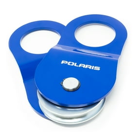 Polaris Heavy Duty Snatch Block, 19,500 pounds Maximum Load Capacity, 5,500 pounds Working Load, Heavy Duty Offroad Recovery Accessory for Truck, Tractor, ATV & UTV