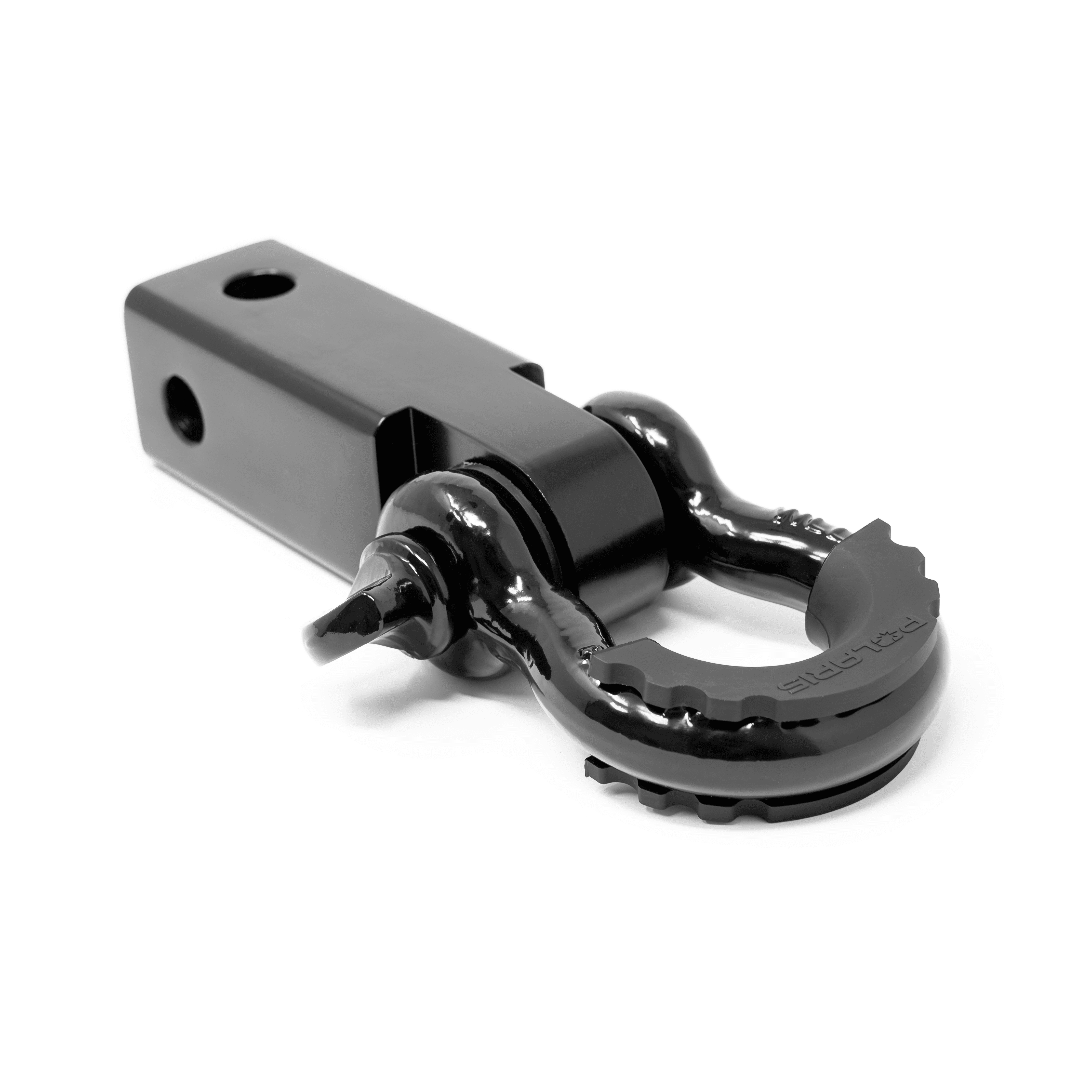 POLARIS Receiver Hitch, D-Ring Shackle, 7,750 lbs Load Capacity, 26,000 lbs Break Strength with Secure Screw Pin, Mounts to 2" Receiver Hitches, Towing Accessories for Trucks, Jeep, SxS, UTVs & More