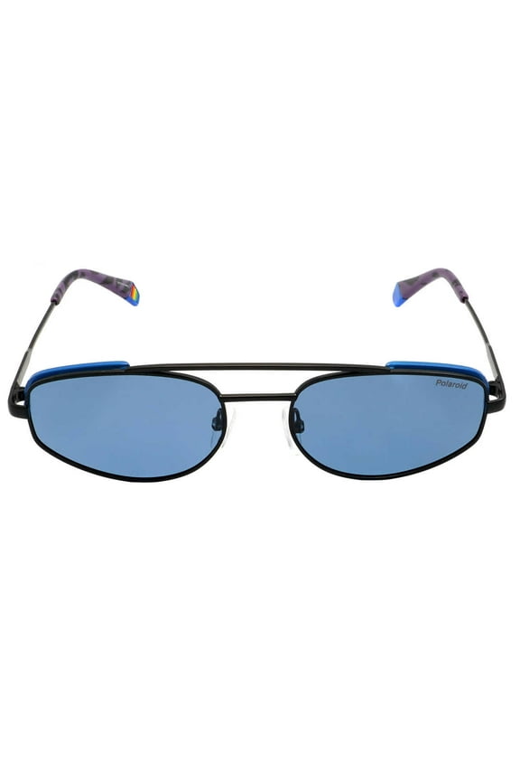 CORE BLACK AZURE Sunglasses ROUND 55/18