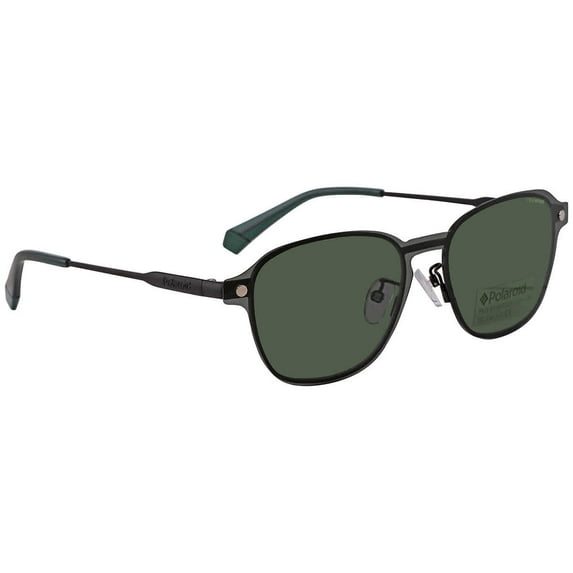 POLAROID CORE BLACK GREEN Sunglasses SQUARE 53/17