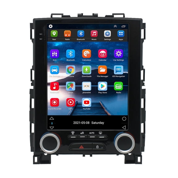 POLARPRA 10.4-inch vertical screen navigator, large-screen car MP5 all-in-one machine, suitable for Renault Coreo/Megana 4 Android
