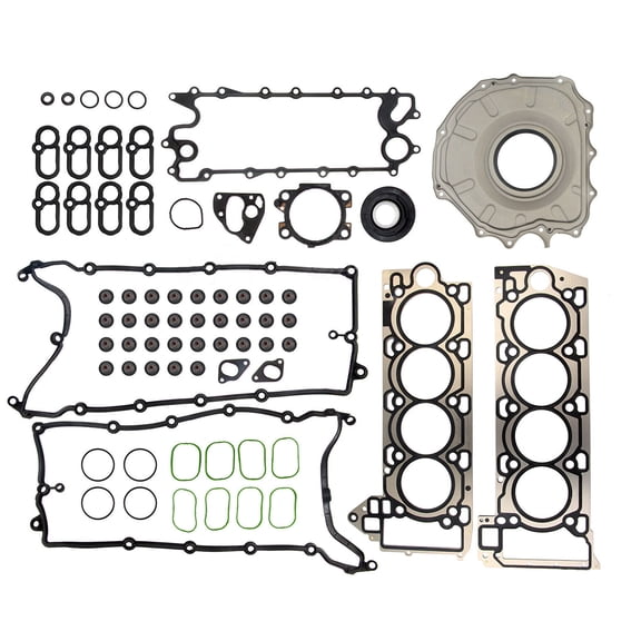 POLARPRA 1set Engine Cylinder Head Gasket For Jaguar XE XJ F-Type Land Rover 5.0L V8 AJ133