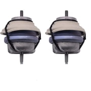 POLARPRA 2pcs Left Right Engine Mount C2P17845 Compatible with Jaguar XF XJ 5.0L 4.2L 2009 2010 2011 2012 2013 After-Market Parts