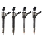 POLARPRA 4pcs 0445110249 Diesel Fuel Injector for Bosch Ford Ranger Mazda BT50 3.0L