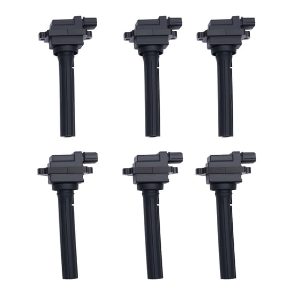POLARPRA 6 Ignition Coils Compatible with Suzuki Vitara, Grand XL7, Chevy Geo Tracker, Suzuki Esteem/Aerio 1999-2005 2.5L 2.7L V6 - UF237
