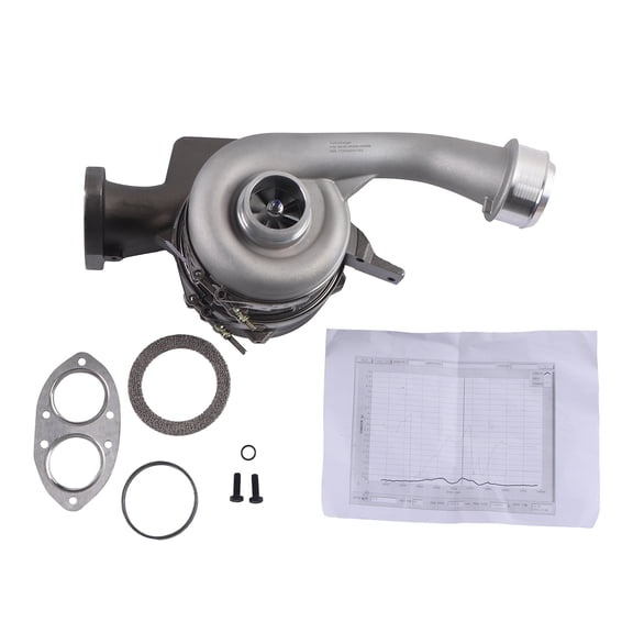 POLARPRA Direct Fit Turbocharger for Ford F-250 2008-2010 Powerstroke 6.4L 8C3Z-6K682-DARM