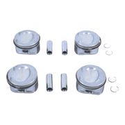 POLARPRA EA111 piston assembly number E03C107065 4 pistons with pin buckle + 1 set of piston ring