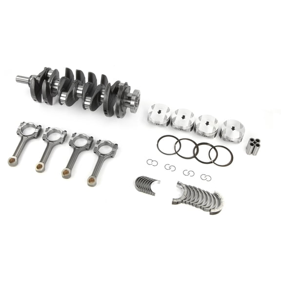 POLARPRA Engine Rebuild Overhaul Kit w/ Crankshaft, Con Rods, Gaskets - For Chevy GMC 2.4L