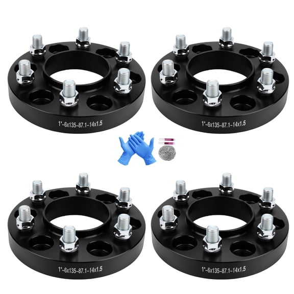 POLARPRA Hub Centric Wheel Spacers Compatible with 2015-2022 ford F-150/Expedition/Lobo,for 2015-2022 Lincoln Navigator with M14x1.5mm Studs