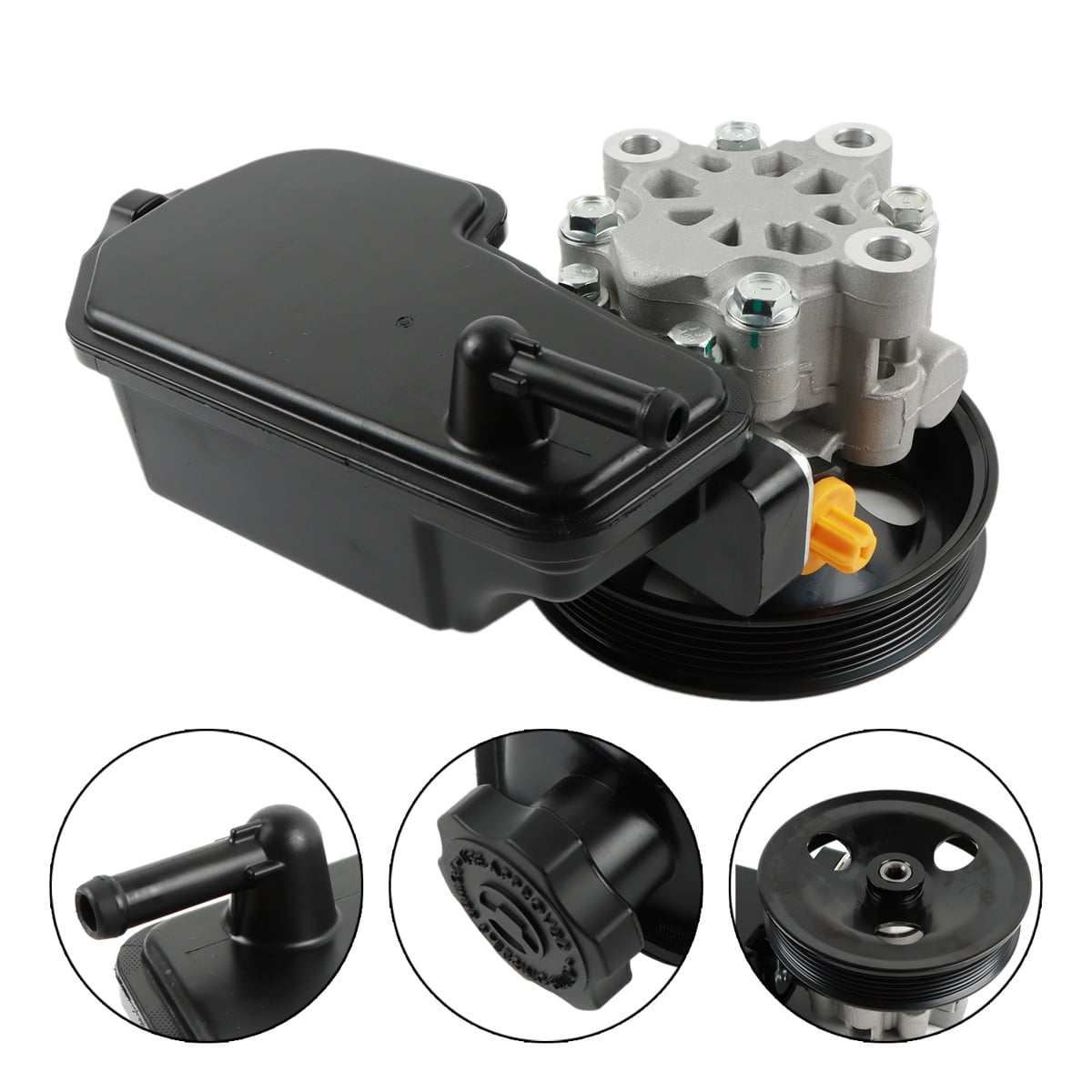 Power Steering Pump W/o Reservoir & Pulley For Dodge Ram 1500 Durango 2002-2008 - Foto 2