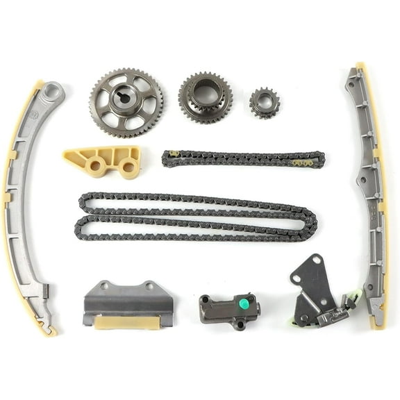 POLARPRA Timing Chain Kit Fits for 2003-2007 Honda Accord, for 2002-2009 Honda CR-V, for 2003-2011 Honda Element 2.4L Engine K24A4, K24A8, K24A1, K24Z1