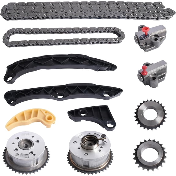POLARPRA Timing Chain & Oil Pump Gear Set for Hyundai / Kia Sonata / Optima G4KH / G4KC 2.4L
