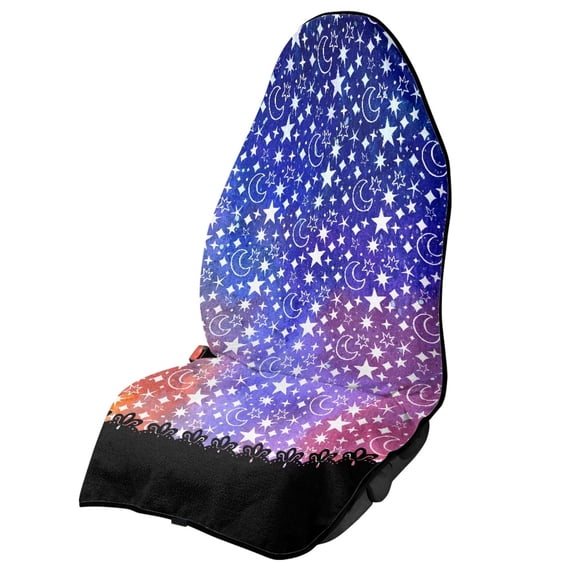 POLERO 1 Pack Microfiber Towel Car Seat Cover, Easy Install, Sweat Protector Compatible with Van Truck Seat Car Interior