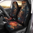 thumbnail image 1 of POLERO 2 PCS Car Seat Covers Wolf Galaxy Space Print Front Auto Seat Cover, Breathable Car Bucket Seats Protector Covers Universal fit for SUV Sedan Van, 1 of 7