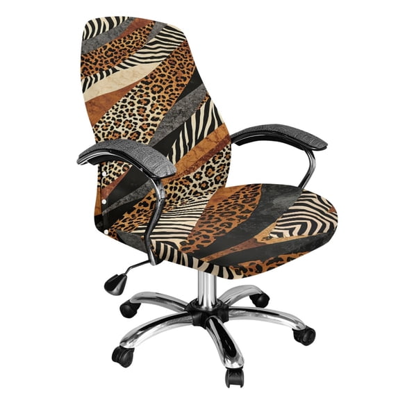 POLERO Anti Aging All-in-One Computer Desk Chair Protector Cover for Home, Elastic Cloth Anti Dust Office Chair Cover with Breathable
