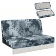 thumbnail image 1 of POLERO Anti Scratch Sofa Bed Slipcovers Fit for RV Interior RV Couch Covers Suitable for Jackknife Sleeper Sofas, Blue Grey Camo Pattern, 1 of 7