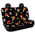 thumbnail image 1 of POLERO Autumn Car Back Seat Covers with Mushroom Pattern, Set of 2 Pieces Stretch Durable Seat Covers for Universal Car Interior, 1 of 4