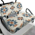 thumbnail image 1 of POLERO Aztec Ethnic Geometric Print Golf Cart Seat Covers for Club Car Precedent Ordinary Seats, Breathable Front and Back Seat Cushion Cover for Golf Cart, Easy to Install, 1 of 8