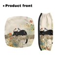 thumbnail image 1 of POLERO Black Cat Rollator Seat Cover, Protective Cover Walker Cover Polyester Protection Covers Soft Rollator Walker Accessories, 1 of 10