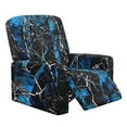 thumbnail image 1 of POLERO Blue Hunting Camo Recliner Chair Cover, Stretch Reclining Sofa Covers with Pockets,Washable Lazy Boy Recliner Slipcovers, Couch Protector for Hunting and Fishing, 1 of 7