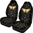 thumbnail image 1 of POLERO Butterfly and Moon Pattern Polyester Auto Front Seat Cushion Breathable, Washable Car Accessories Protectors for Man, Set of 2 Front Seat Cover, 1 of 13