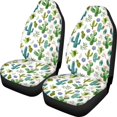 thumbnail image 1 of POLERO Cactus Print Waterproof Front Seat Cover for Automotive, Polyester Easy to Install Vehicle Seat Covers Car, 1 of 9