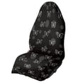 thumbnail image 1 of POLERO Car Front Car Seat Towel Cover Towel Seat Cover Warp Kitted Terry Cloth, Compatible with Truck Seat Van, for SUV Sedan Vans Cars, Butterfly Water Splash Print, 1 of 6