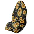 thumbnail image 1 of POLERO Car Seat Towel Cover, Compatible with Truck Seat Van, Terry Cloth Car Seat Cover for Trucks Cars, Sunflower Daisy Print, 1 of 6