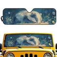 thumbnail image 1 of POLERO Car Windshield Sun Shade Cute Brock Windshield Cover Automotive Interior Protection Front Window Sun Visor Protector Blocks UV Rays Keep Your Vehicle Cool, 1 of 7