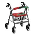 thumbnail image 1 of POLERO Christmas Black Cat Rollator Walker Seat & Backrest Cover Set, Sun & Dust Protector Rollator Seat Cover Polyester Fabric Durable Non-Slip Fit Rollator Walker Accessories, 1 of 10