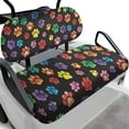thumbnail image 1 of POLERO Color Dog Paws Print Golf Seat Covers for Cart Universal Fit Ezgo Txt Golf Cart Front and Rear Seat Cushion Cover Breathable All Seasons Pet Lovers Decorations, 1 of 8