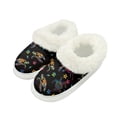 thumbnail image 1 of POLERO Color Sea Turtle Print Slippers for Women Indoor Non-Slip, Fuzzy Slipper with Thick Sole, Winter Warm House Shoes, Cozy Gifts for Women, Size 9-10, 1 of 7
