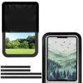 thumbnail image 1 of POLERO Forest Mountain Birds RV Door Window Shade Cover, Foldable Sun Shade Windshield Blackout Shower Curtains Coverage Accessories Fits for Most RV Interior Door (17.3" X 26"), 1 of 7