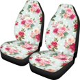 thumbnail image 1 of POLERO Front Seat Cover Automotive, Protective Car Front Seat Covers SUV Washable, Rose, 1 of 9