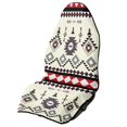 thumbnail image 1 of POLERO Geometric Print Bucket Seat Cover, Waterproof Microfiber Terry Cloth, Non Slip Washable for Van Sedan and Daily Driving, 1 of 7