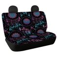 thumbnail image 1 of POLERO Gradient Dreamcatcher Full Wrap Rear Bench Seat Cover for Car Interior Automotive, Water Resistant Stretch Back Seat Cover Protectors, 1 of 4