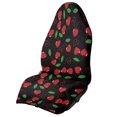 thumbnail image 1 of POLERO Heart Shaped Cherry Pattern Terry Cloth Car Seat Cover Universal Car Seat Towel Cover, Non-Slip Machine Washable Towel Car Seat Cover Fit for Vans Trucks Sedans, 1 of 7